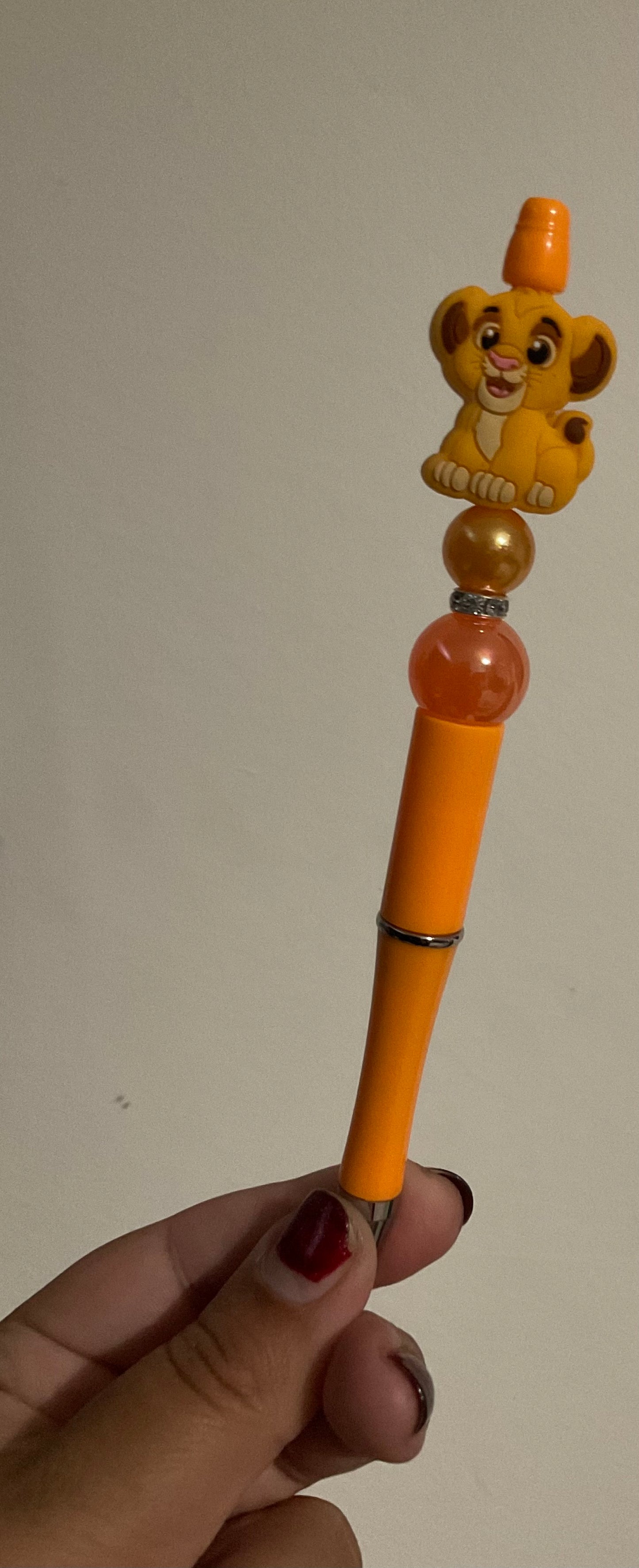 Beaded pen