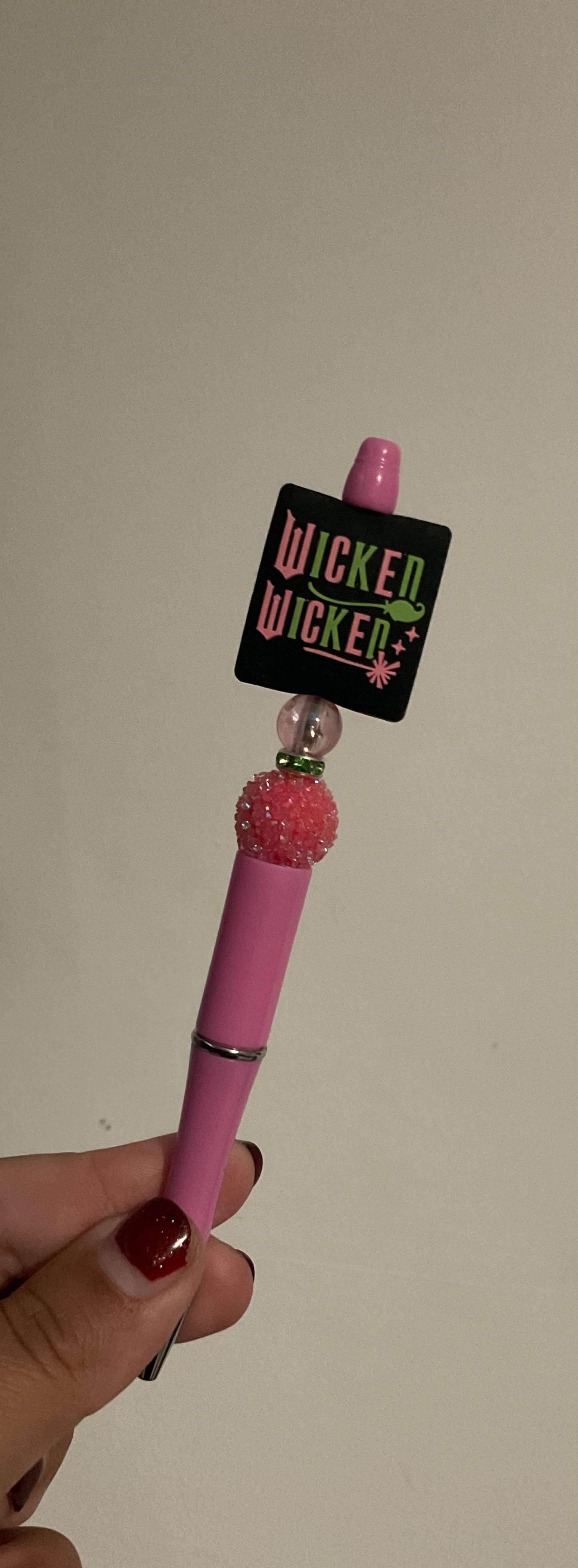 Beaded pen