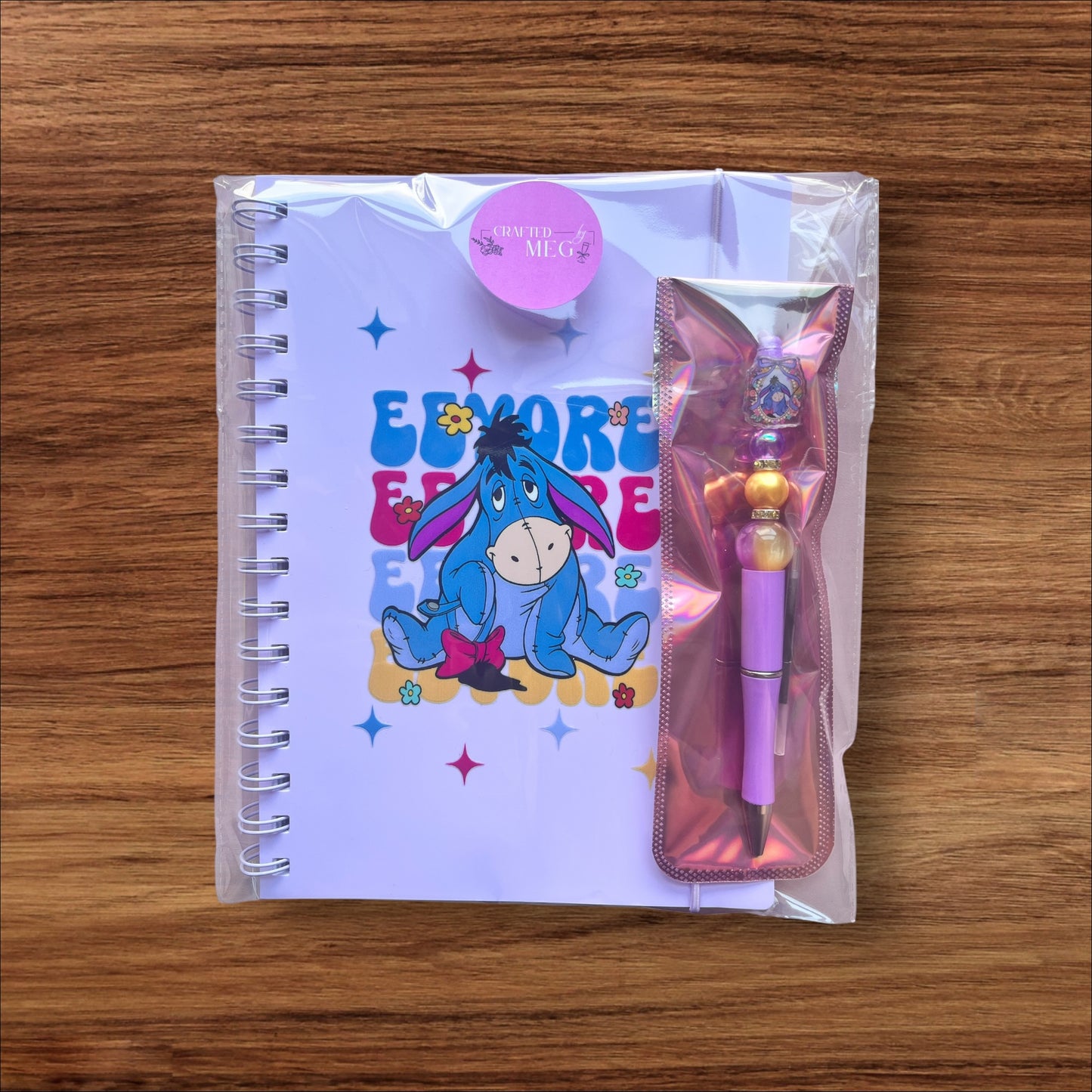 Matching notebook and pen set