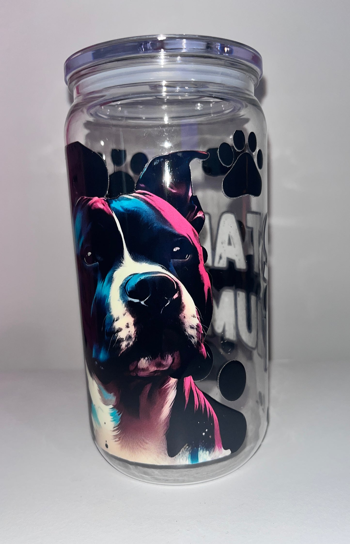 Staffy mama Libby cup