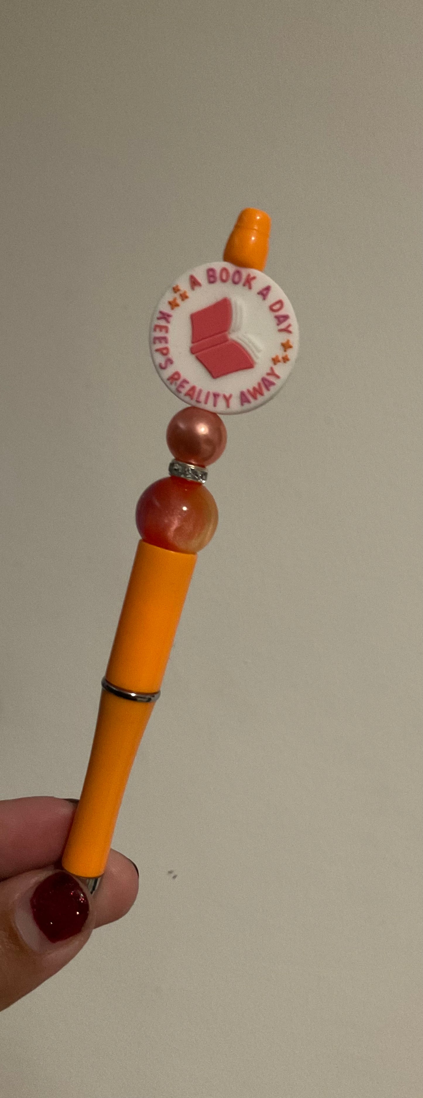 Beaded pen