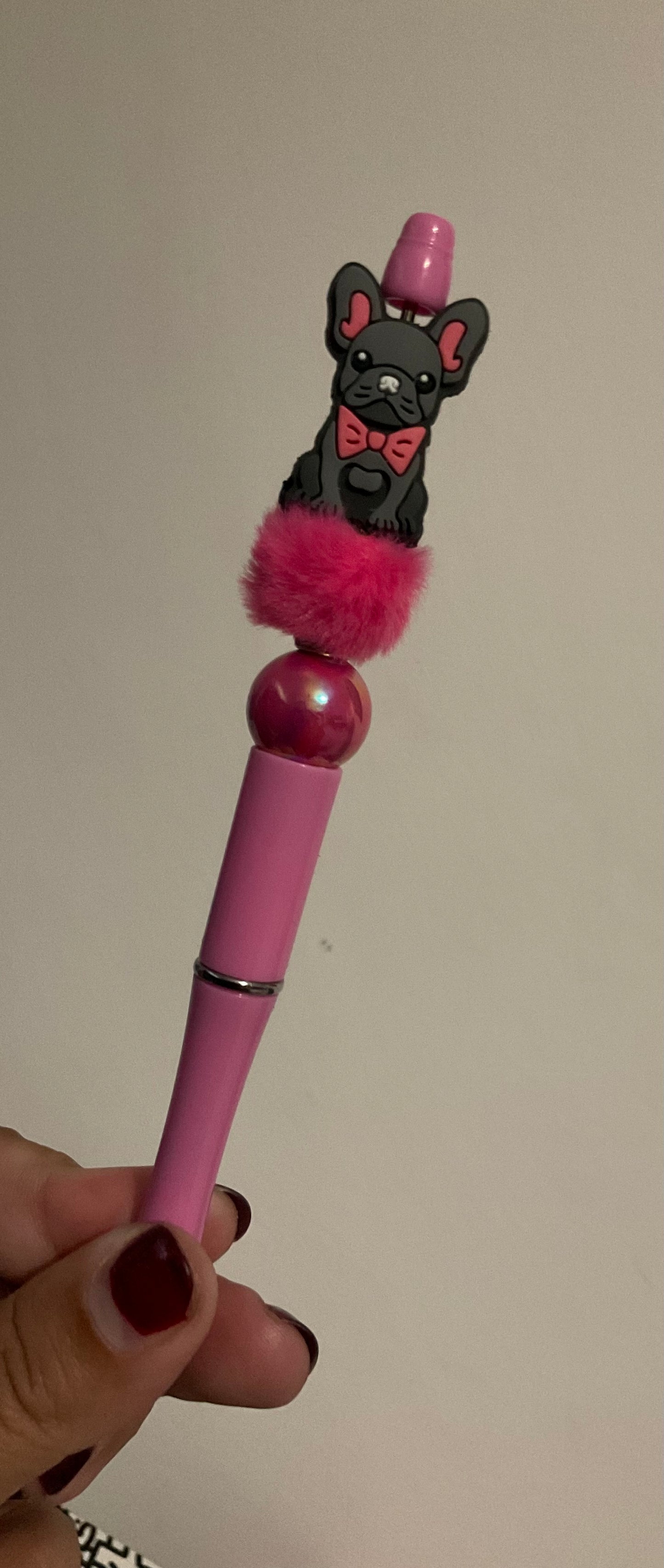 Beaded pen