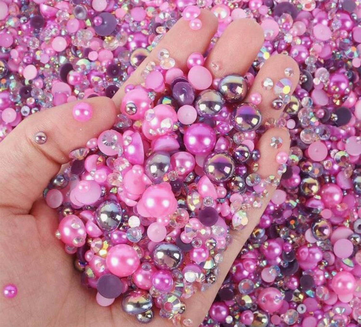 Upgrade To A Pearl & Rhinestone Lid