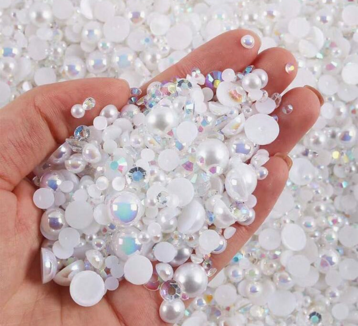 Upgrade To A Pearl & Rhinestone Lid
