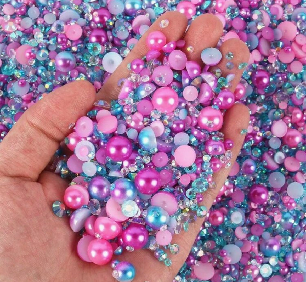 Upgrade To A Pearl & Rhinestone Lid
