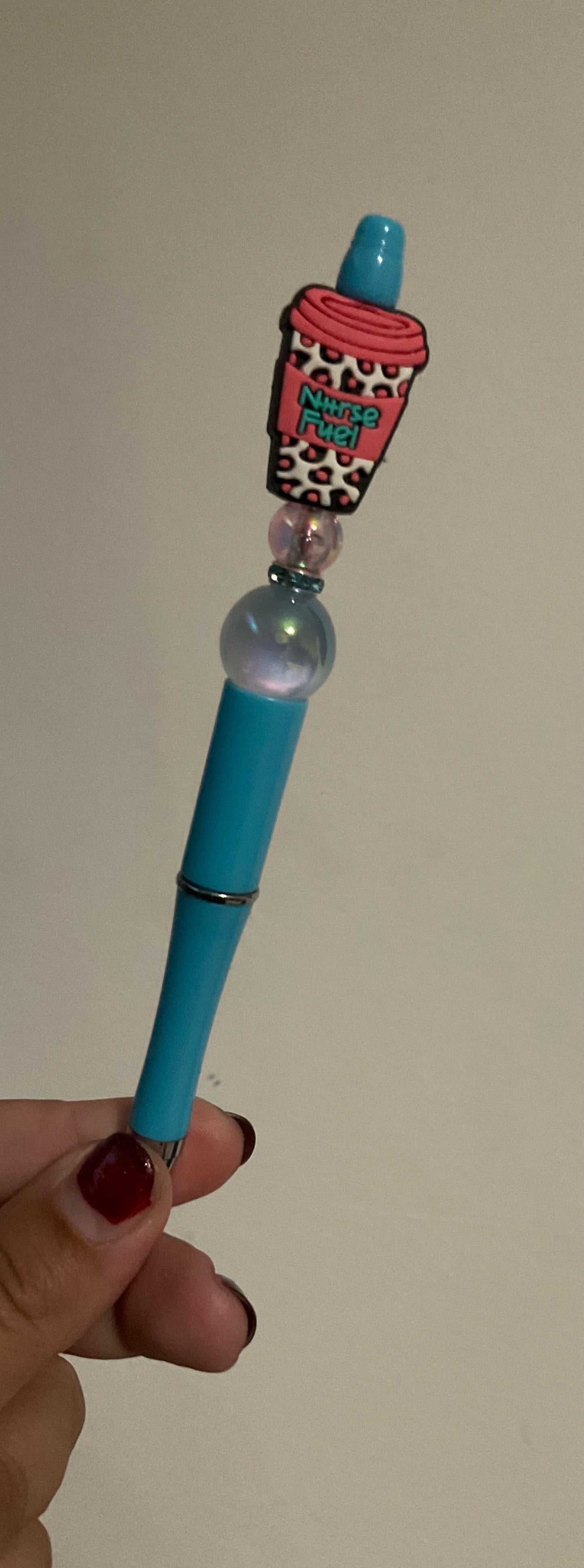 Beaded pen