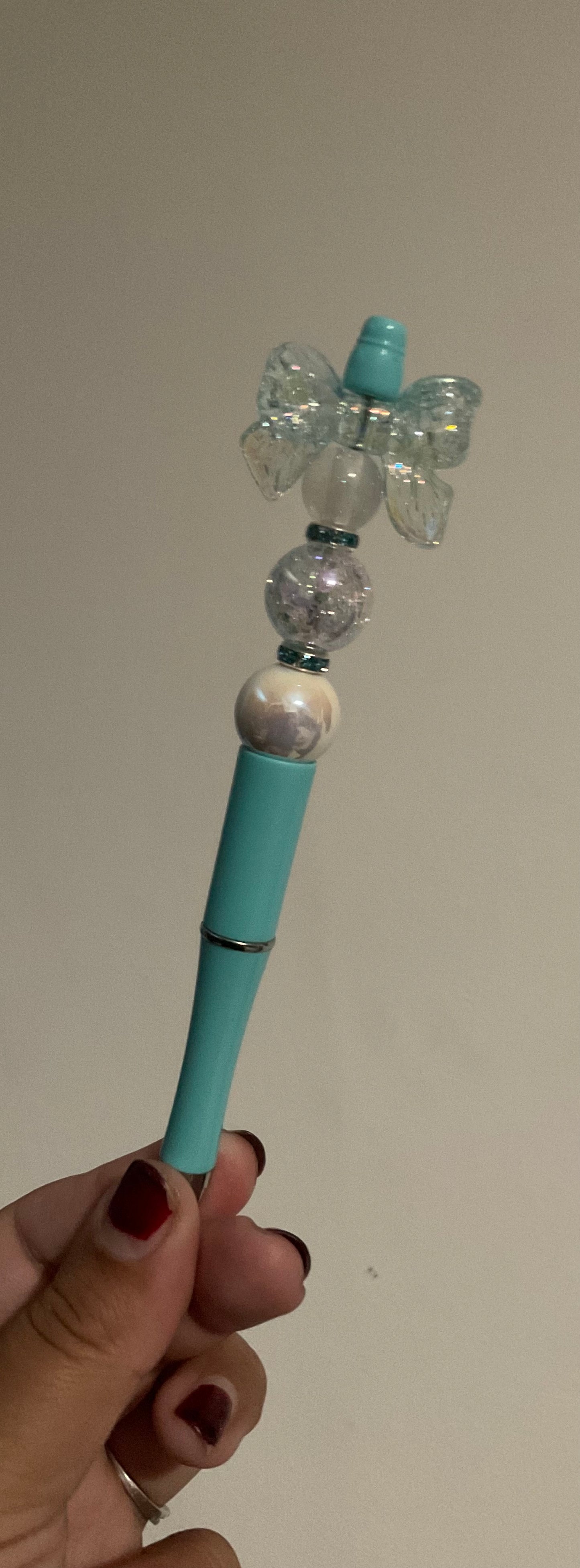 Beaded pen