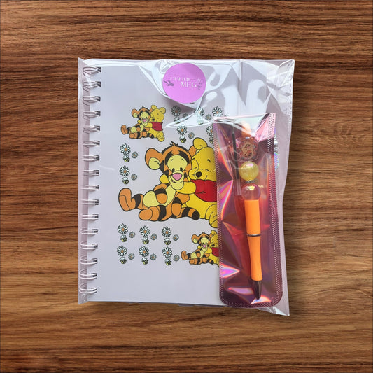 Matching notebook and pen set