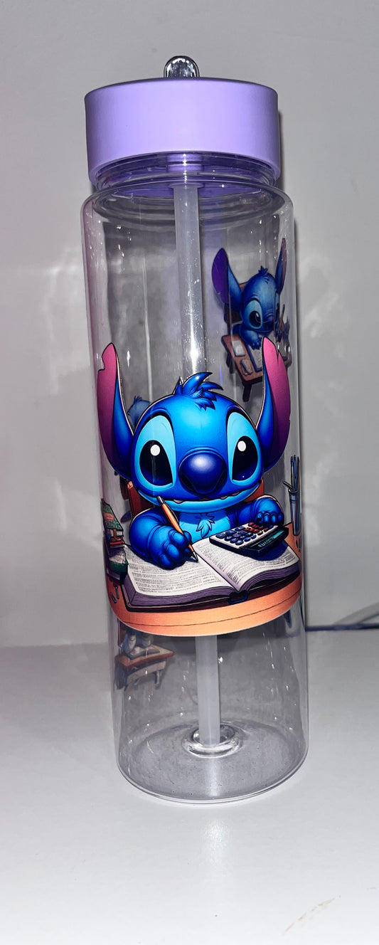 Tall straw bottle stitch
