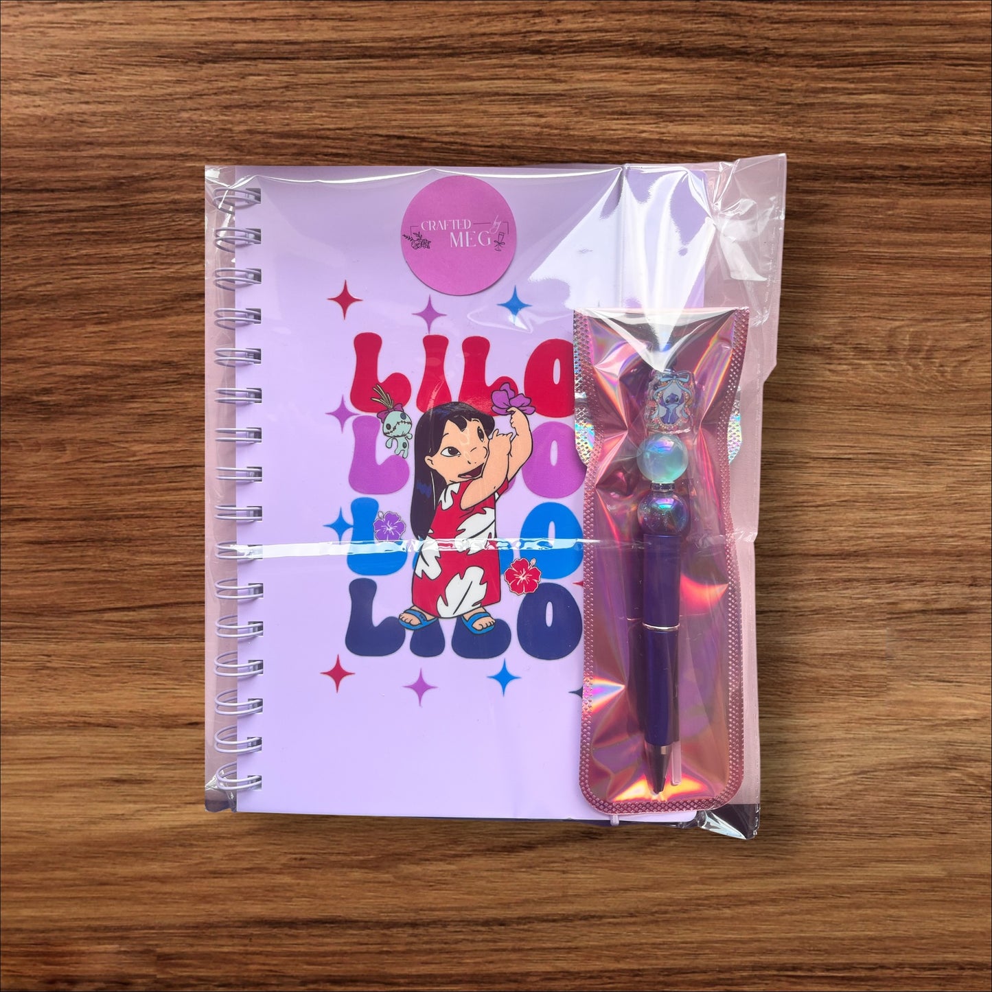 Matching notebook and pen set