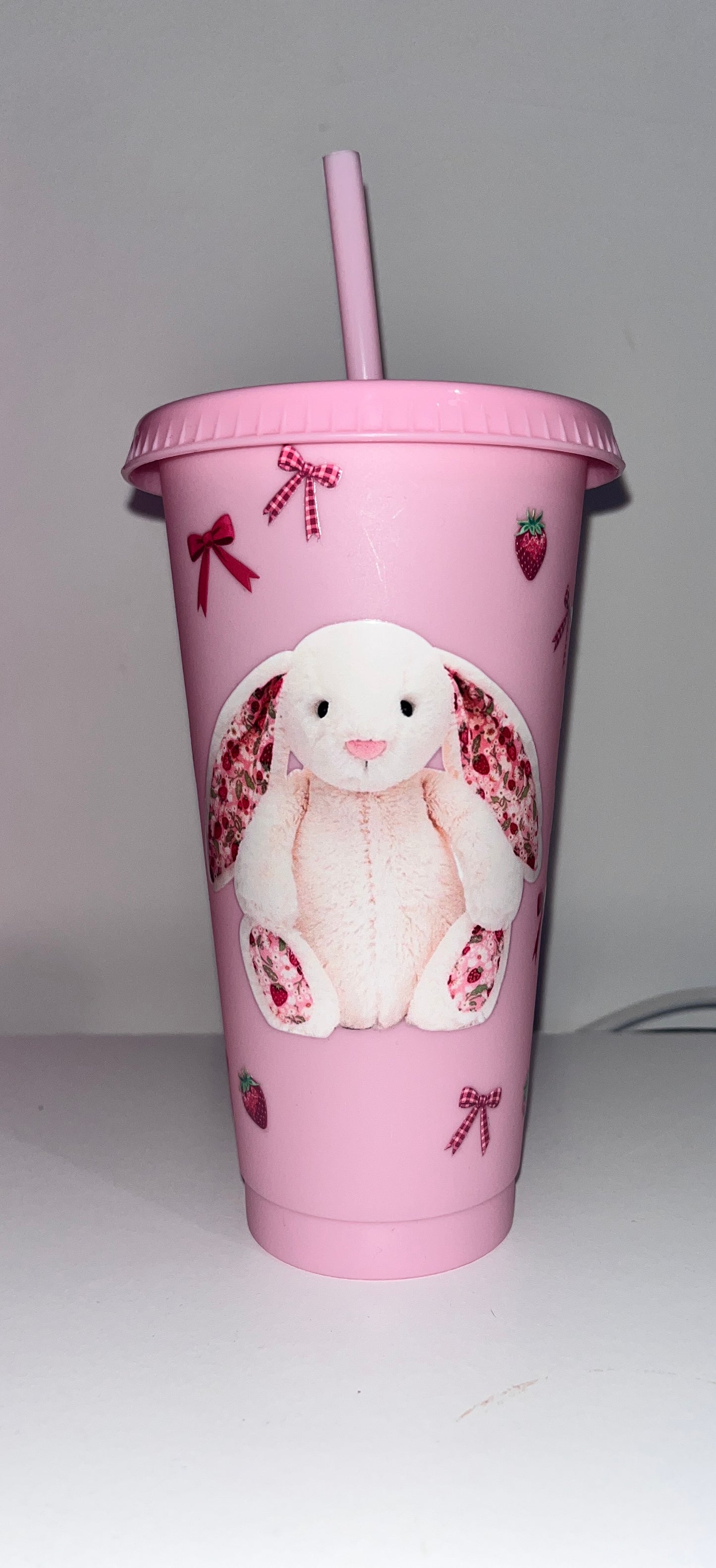 Cold cup Jelly cat rabbit