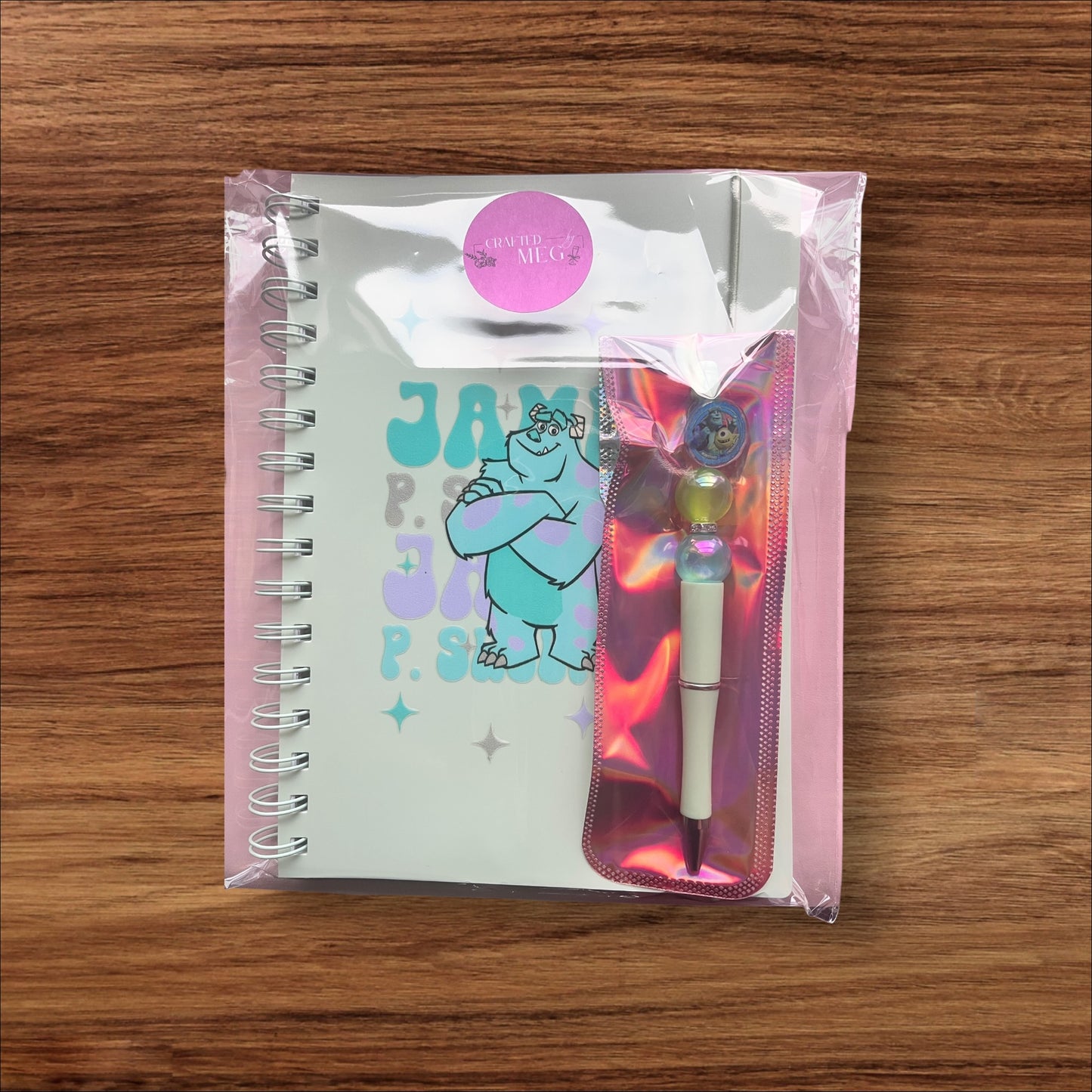 Matching notebook and pen set