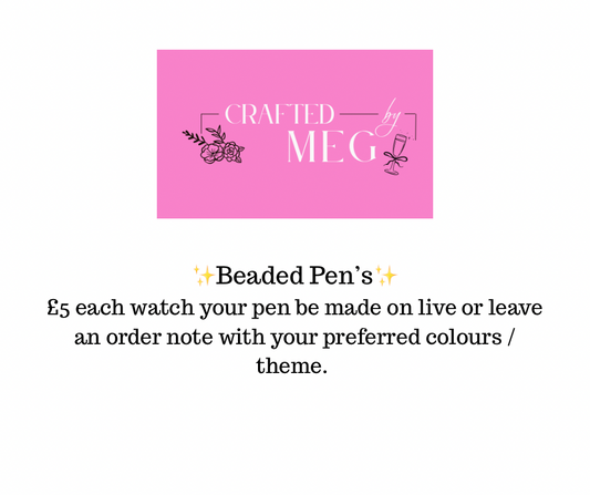 TikTok live beaded pen