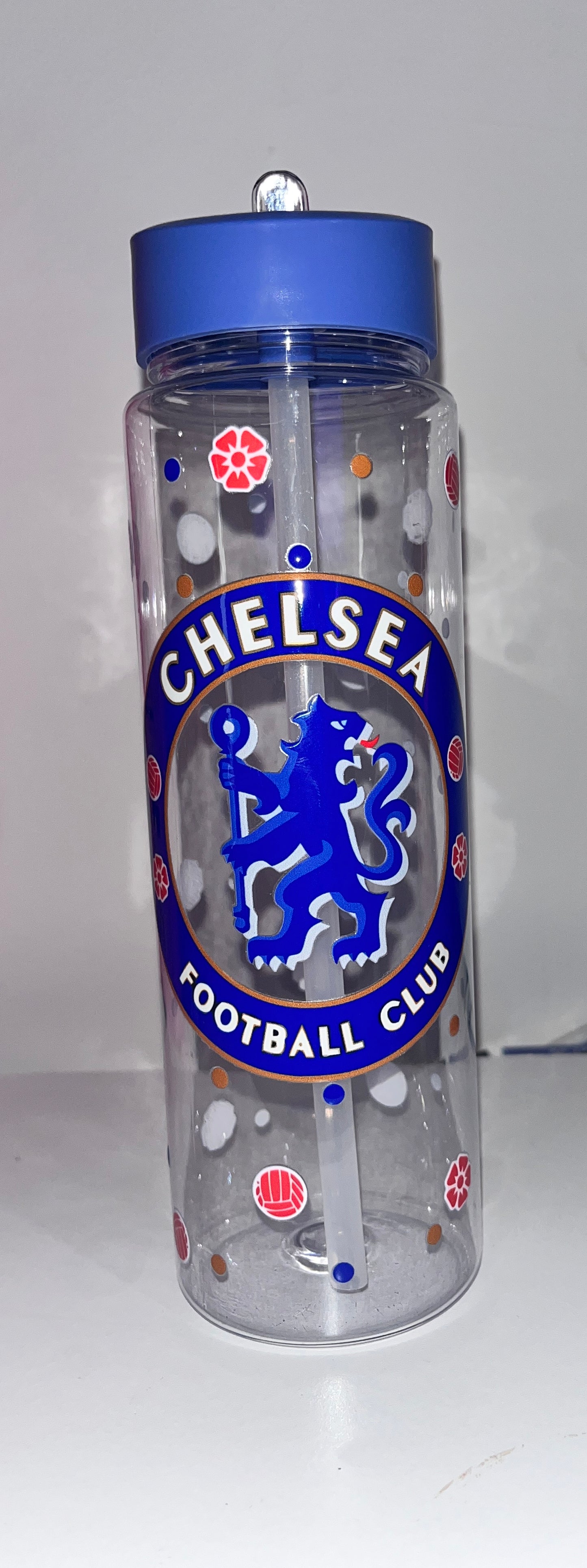 Tall straw bottle Chelsea