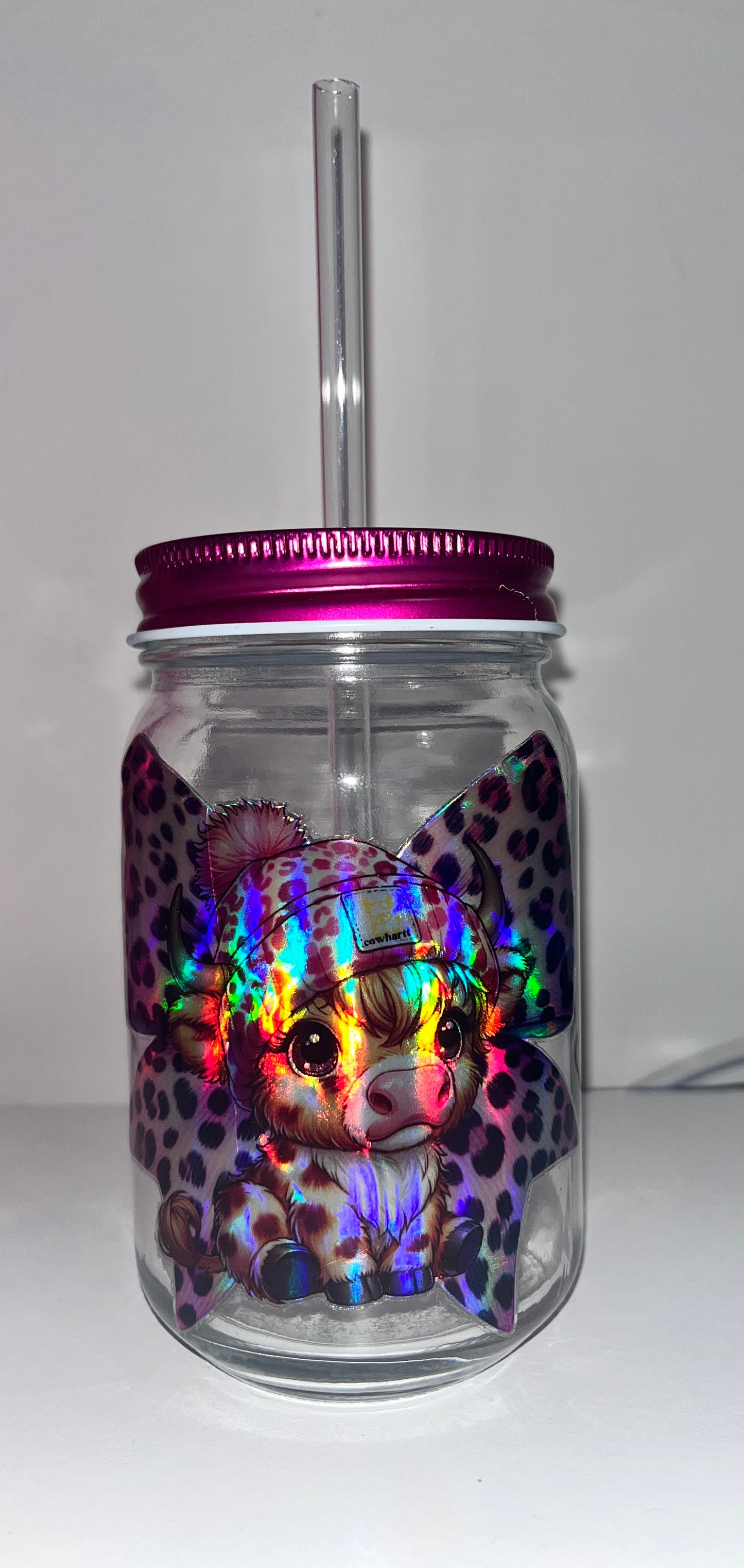 Holographic Highland cow