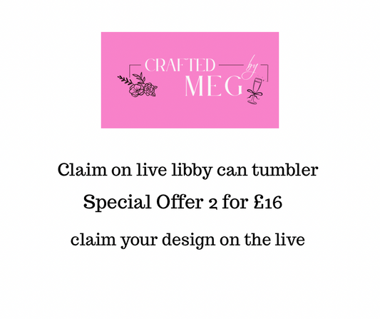 Libby can tumber special offer 2 for £16