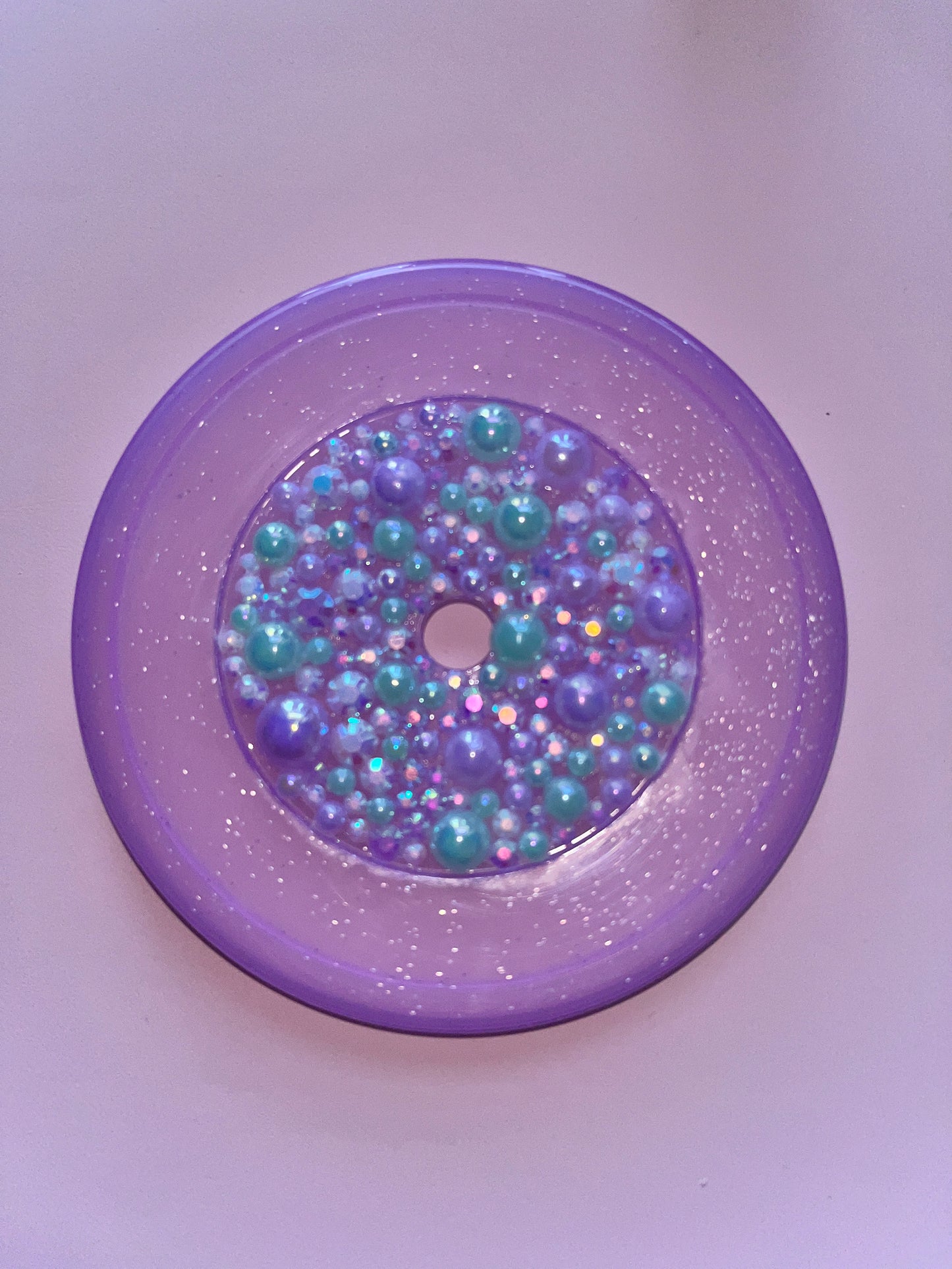 Upgrade To A Pearl & Rhinestone Lid