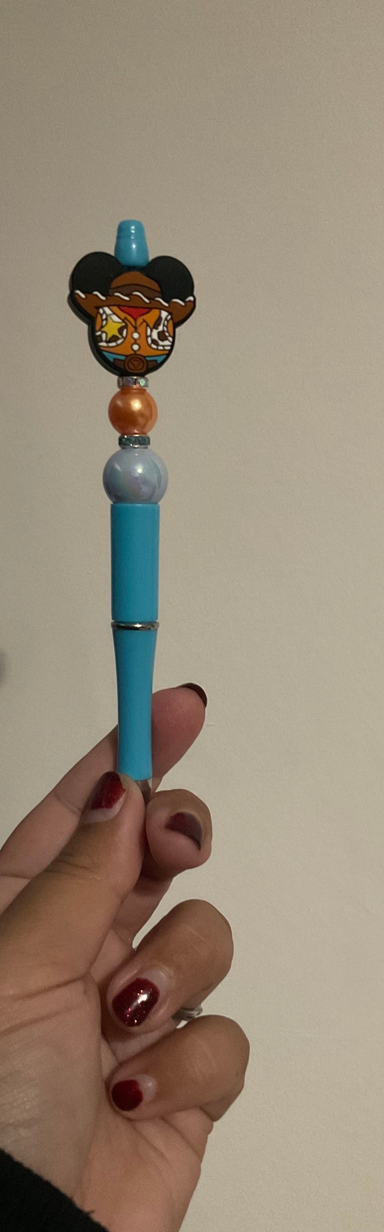 Beaded pen