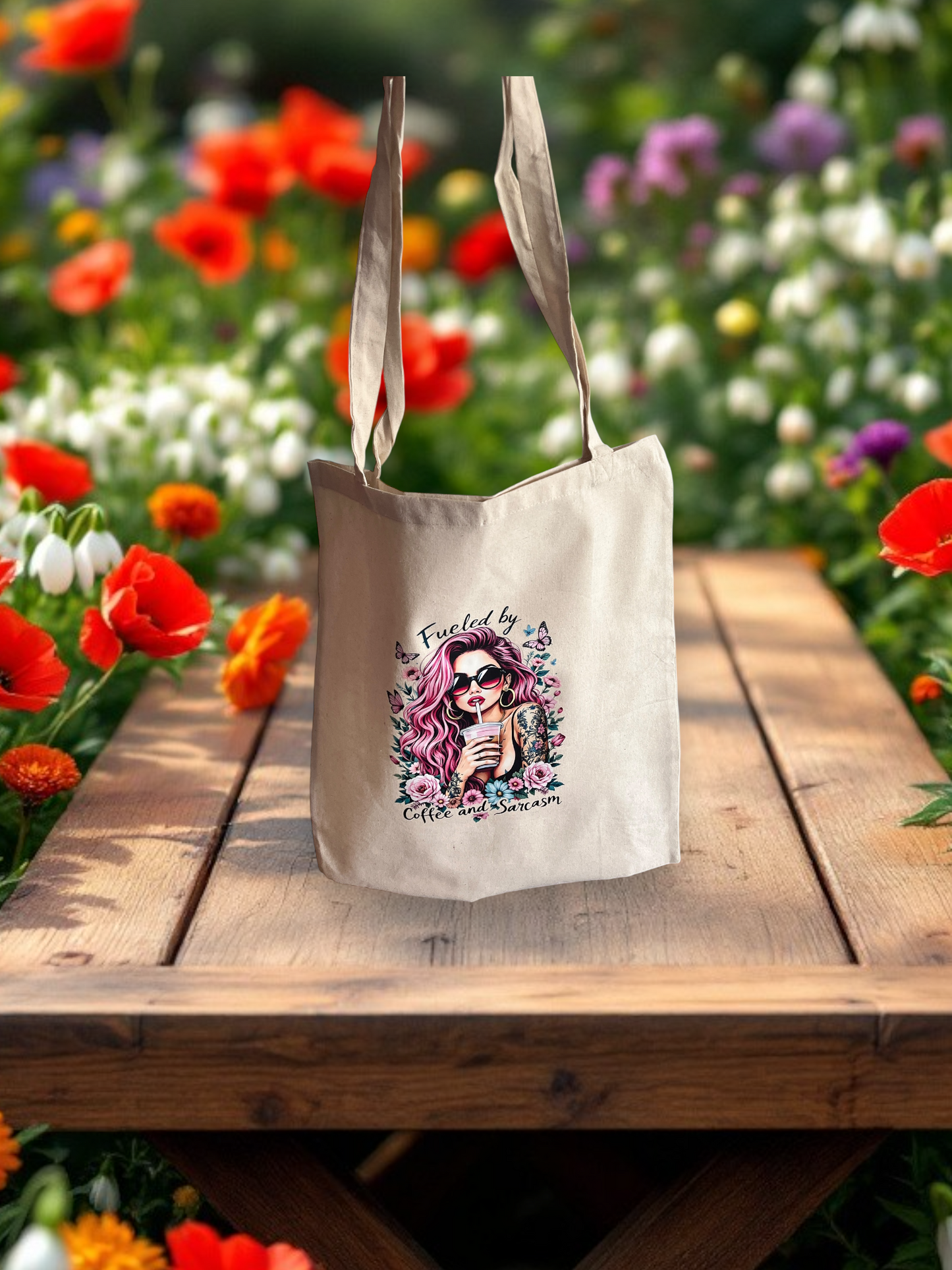 Tote bags 2 piece set