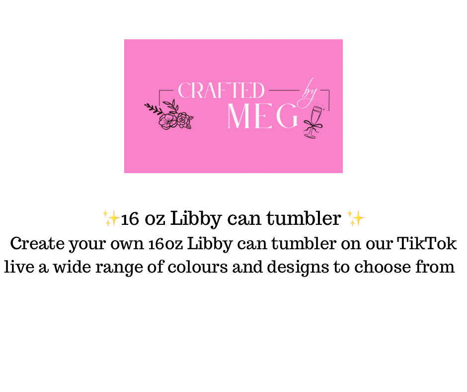 TikTok live Libby can tumbler