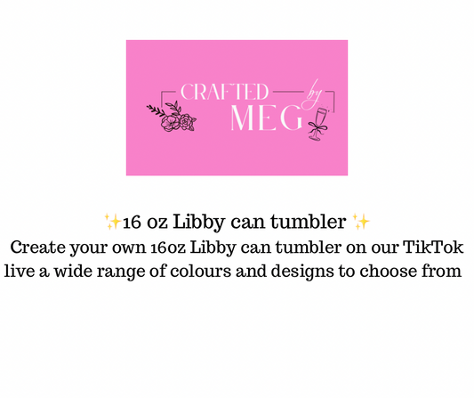 TikTok live Libby can tumbler